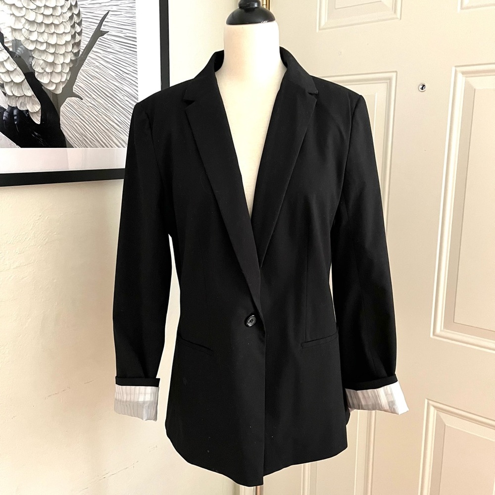 LOFT Black Casual Blazer